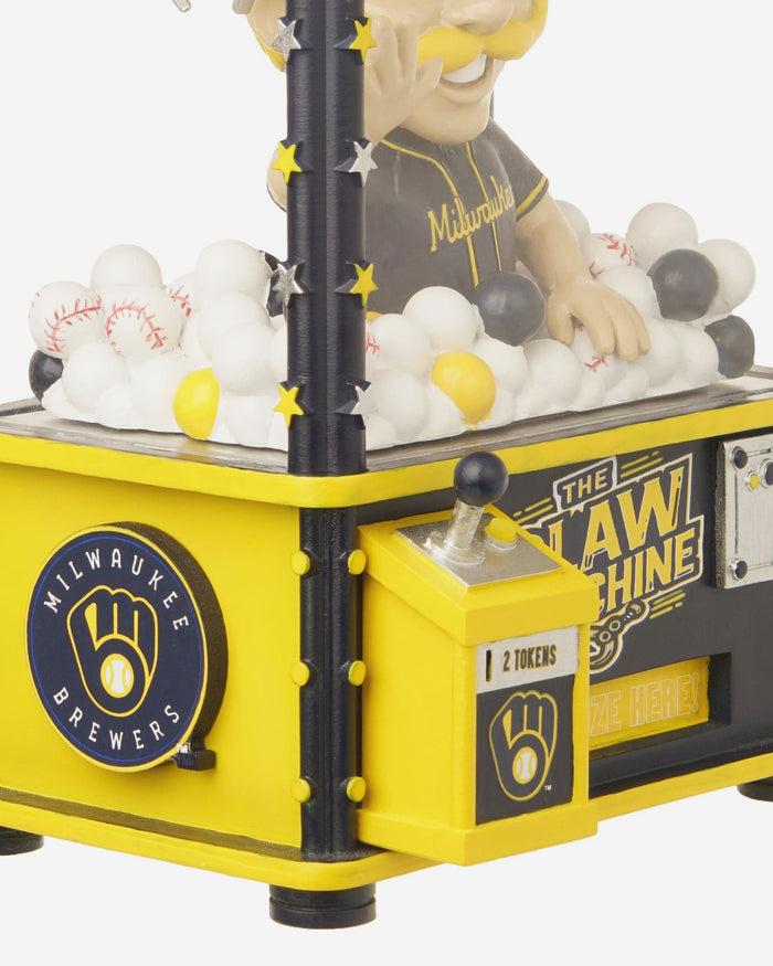 Bernie Brewer Milwaukee Brewers Claw Machine Mascot Bobblehead FOCO - FOCO.com