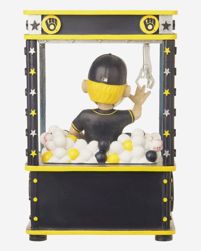 Bernie Brewer Milwaukee Brewers Claw Machine Mascot Bobblehead FOCO - FOCO.com