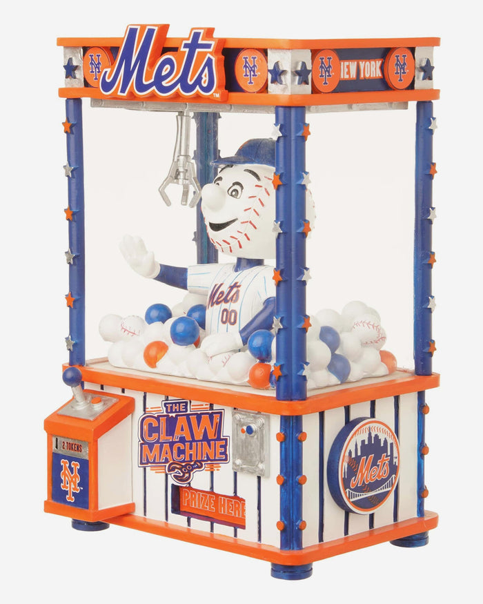 Mr Met New York Mets Claw Machine Mascot Bobblehead FOCO - FOCO.com