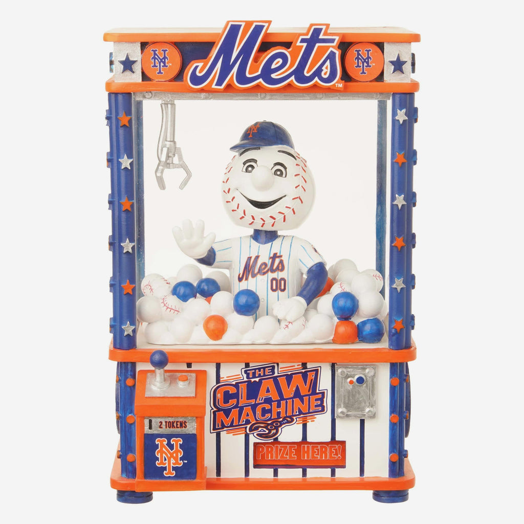 Mr Met New York Mets Claw Machine Mascot Bobblehead FOCO - FOCO.com