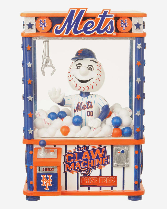 Mr Met New York Mets Claw Machine Mascot Bobblehead FOCO - FOCO.com