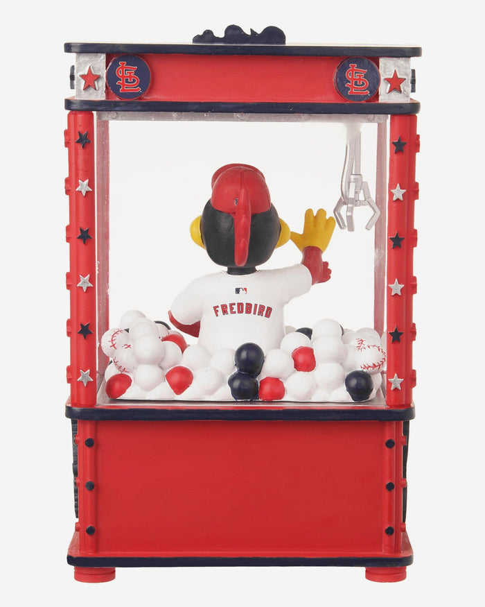 Fredbird St Louis Cardinals Claw Machine Mascot Bobblehead FOCO - FOCO.com