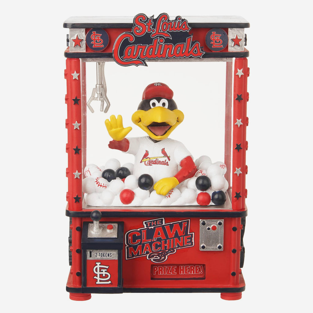 Fredbird St Louis Cardinals Claw Machine Mascot Bobblehead FOCO - FOCO.com