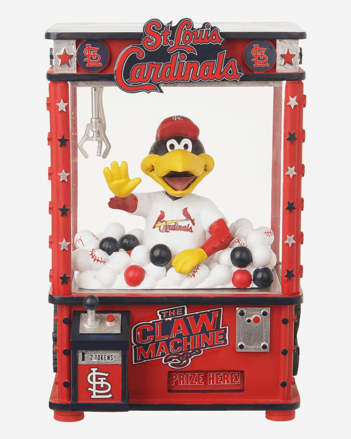 Fredbird St Louis Cardinals Claw Machine Mascot Bobblehead FOCO - FOCO.com