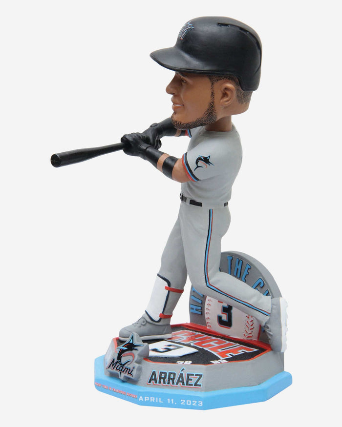 Luis Arraez Miami Marlins Cycle Bobblehead FOCO - FOCO.com