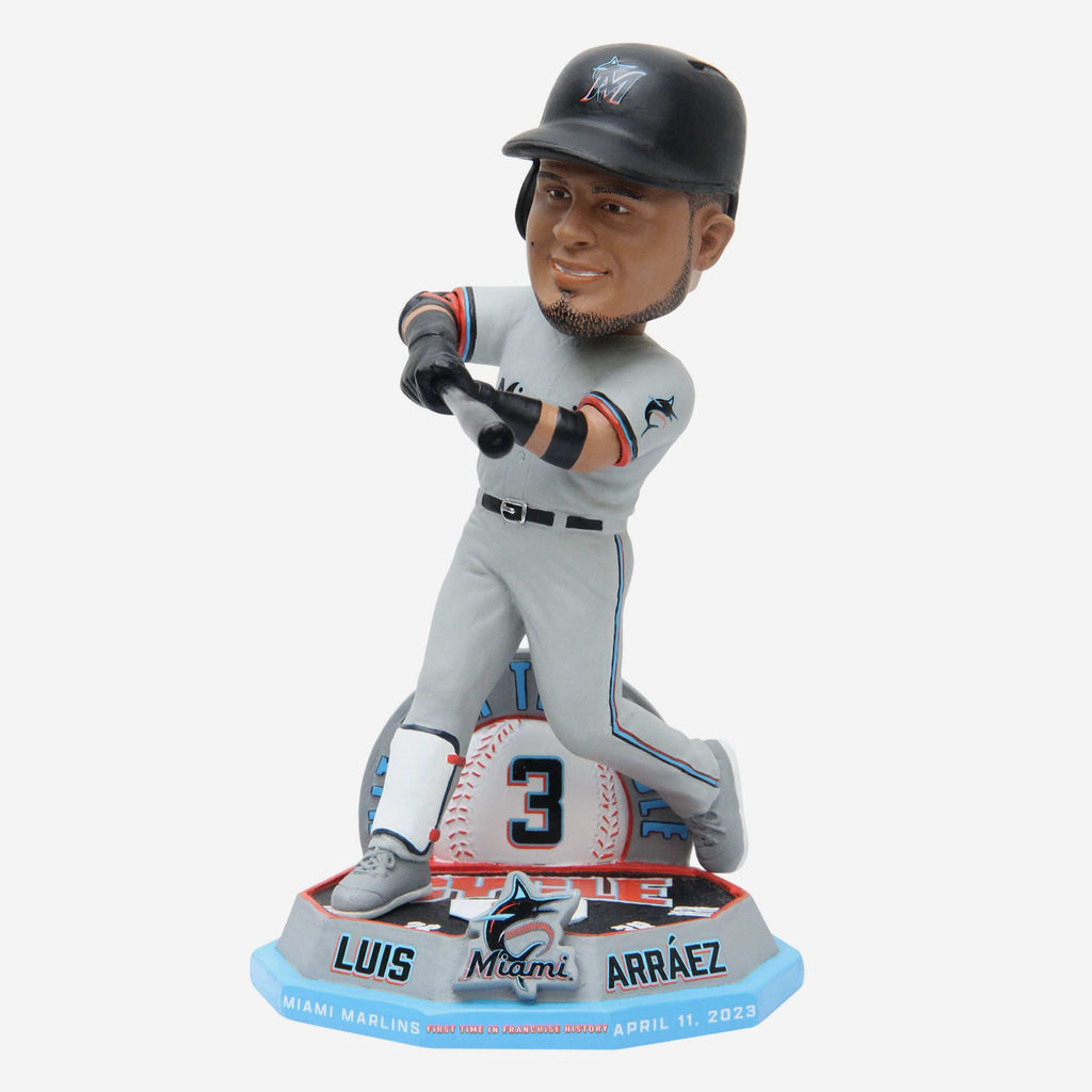 Luis Arraez Miami Marlins Cycle Bobblehead FOCO - FOCO.com
