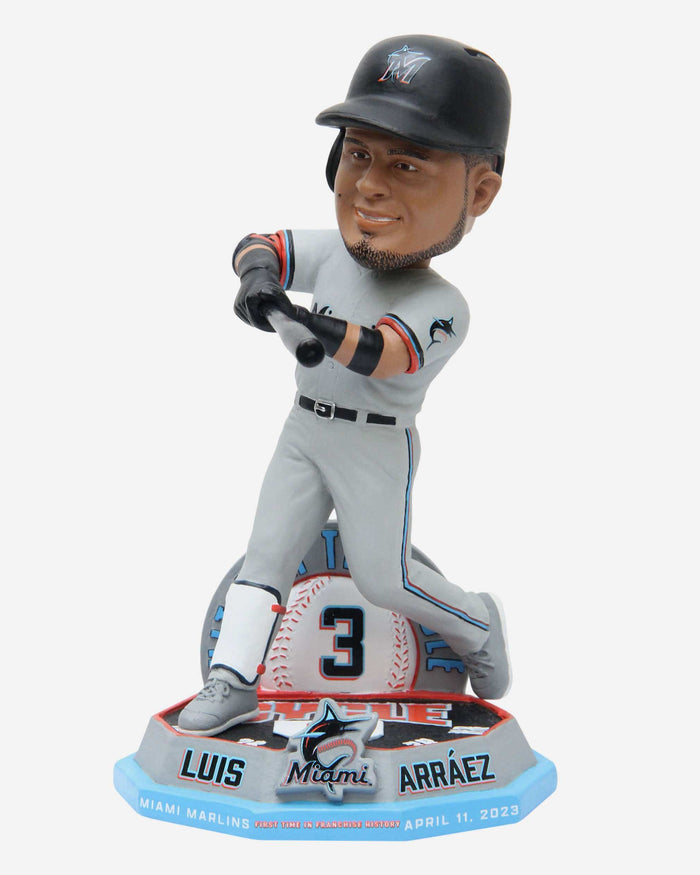 Luis Arraez Miami Marlins Cycle Bobblehead FOCO - FOCO.com