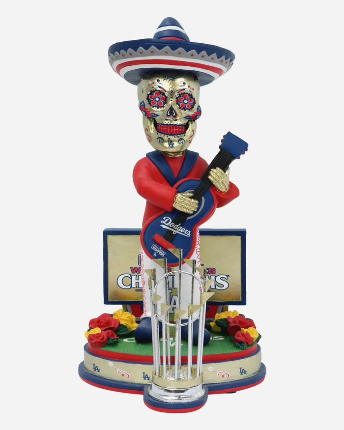 Senor Los Angeles Dodgers 2024 World Series Champions Day of the Dead Bobblehead FOCO - FOCO.com