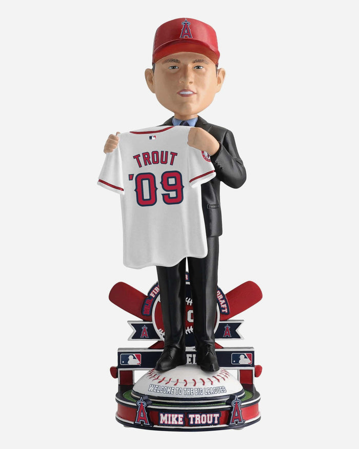 Mike Trout Los Angeles Angels 2009 MLB Draft Pick Bobblehead FOCO - FOCO.com