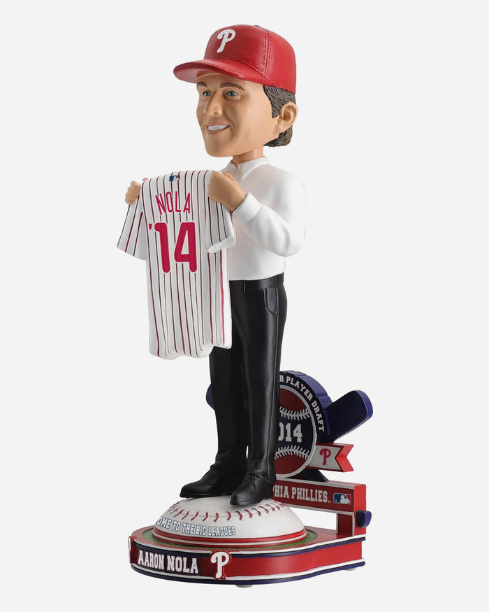 Aaron Nola Philadelphia Phillies 2014 MLB Draft Pick Bobblehead FOCO - FOCO.com
