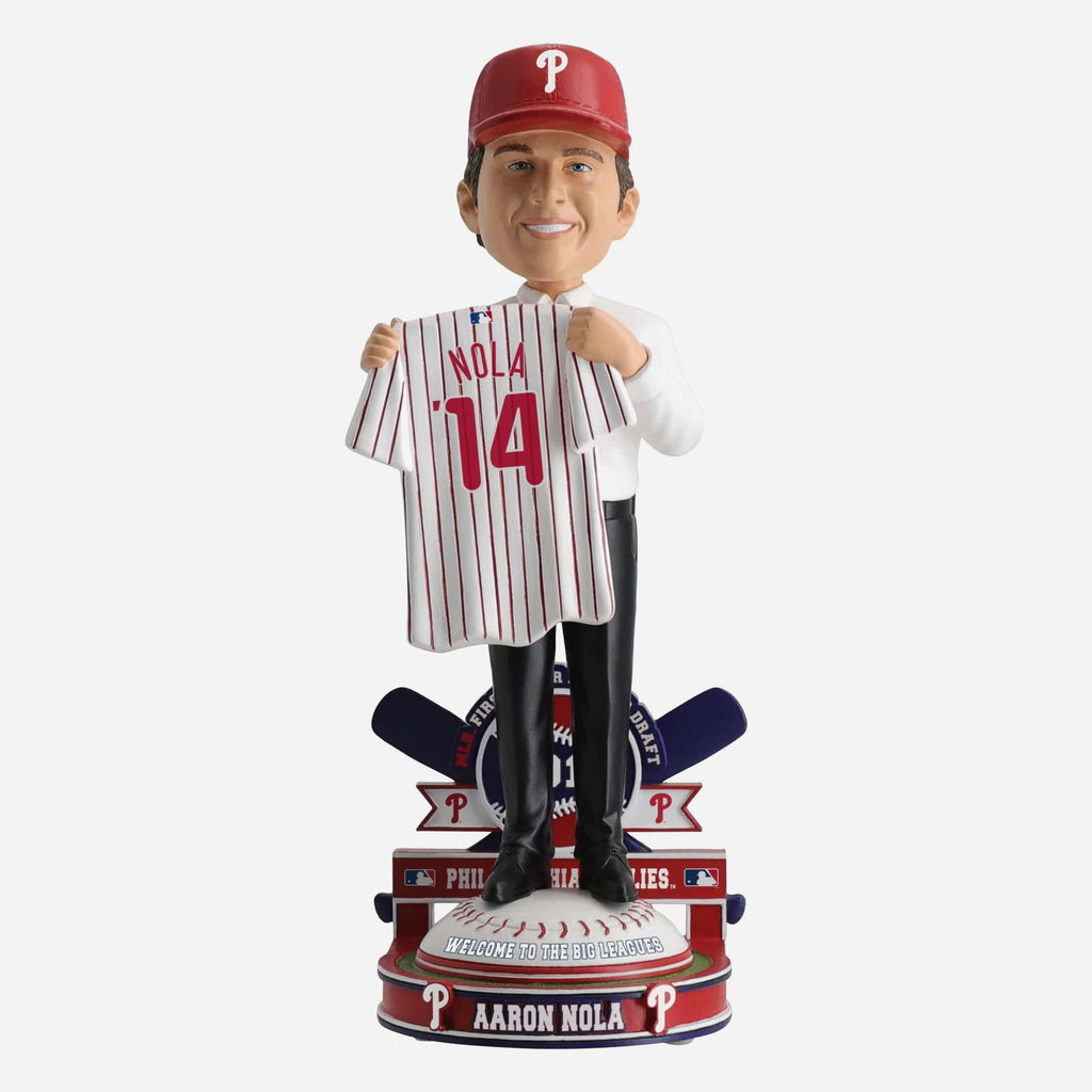 Aaron Nola Philadelphia Phillies 2014 MLB Draft Pick Bobblehead FOCO - FOCO.com