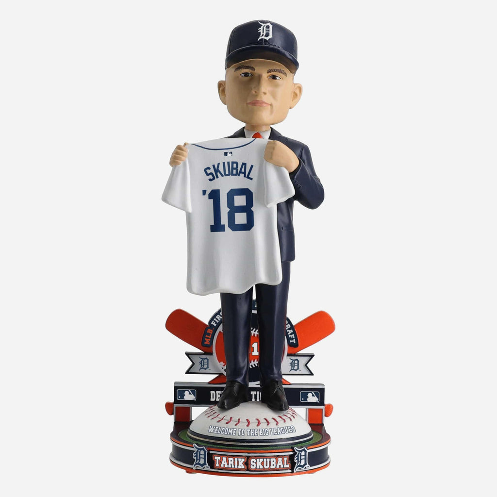 Tarik Skubal Detroit Tigers 2018 MLB Draft Pick Bobblehead FOCO - FOCO.com