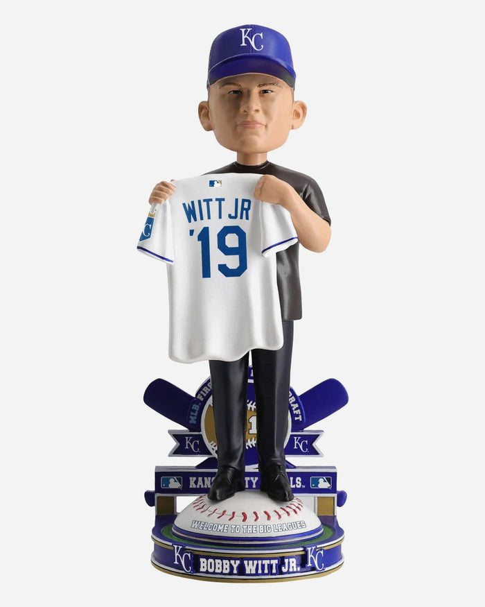 Bobby Witt Jr Kansas City Royals 2019 MLB Draft Pick Bobblehead FOCO - FOCO.com