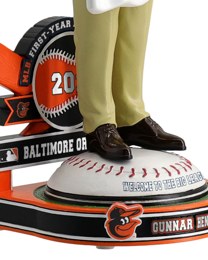 Gunnar Henderson Baltimore Orioles 2019 MLB Draft Pick Bobblehead FOCO - FOCO.com