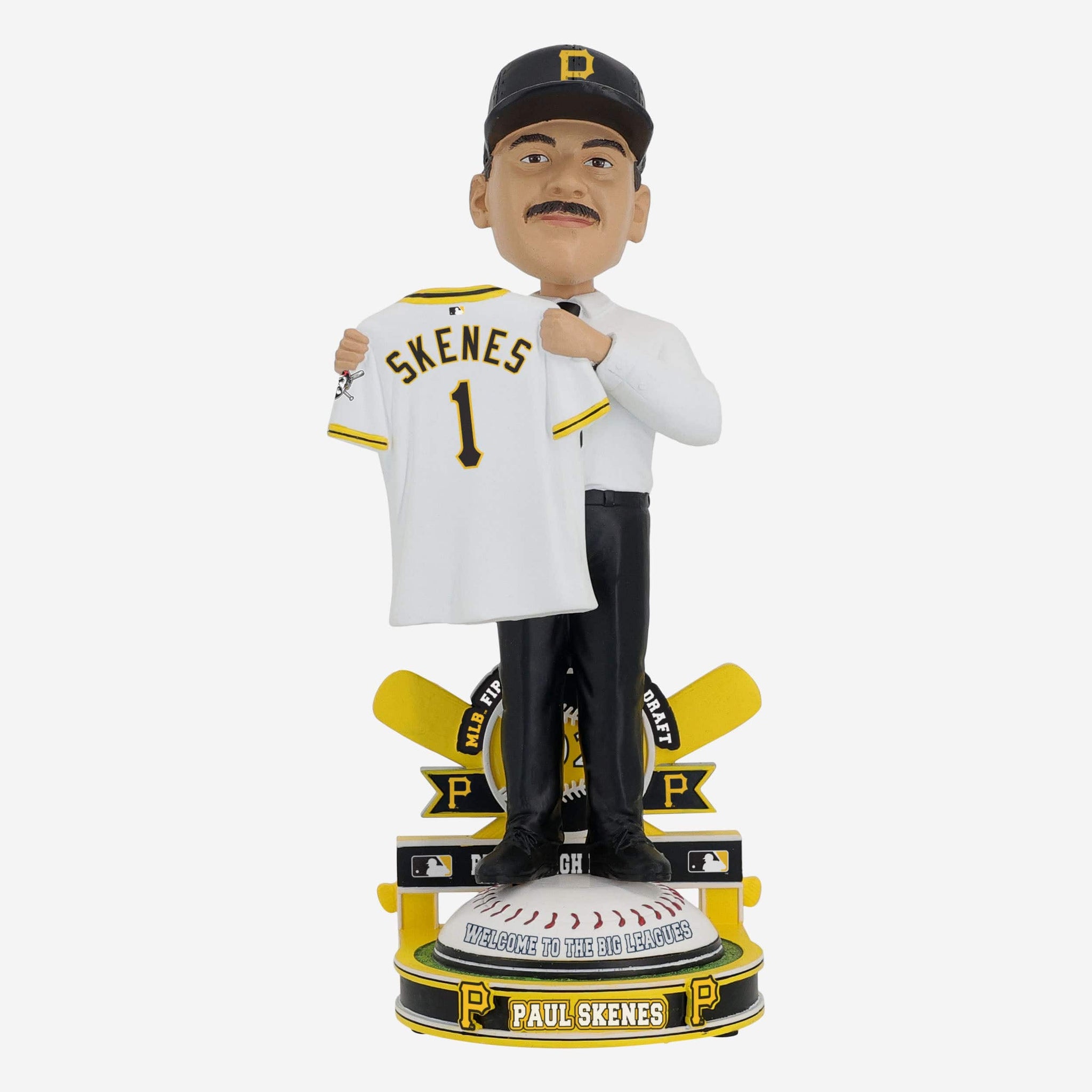 Paul Skenes Pittsburgh Pirates 2023 Draft Pick Bobblehead FOCO