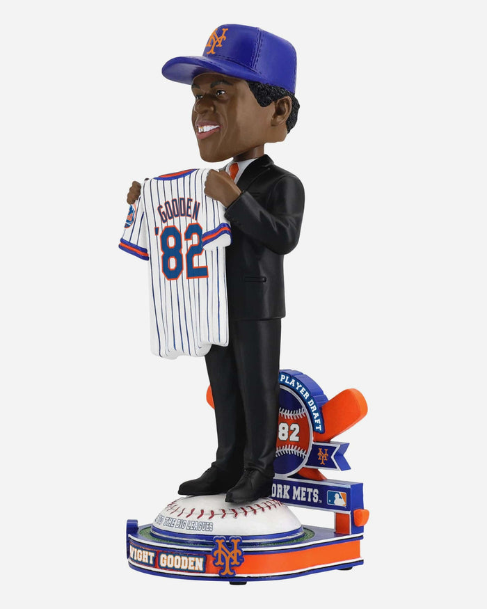Dwight Gooden New York Mets 1982 MLB Draft Pick Bobblehead FOCO - FOCO.com