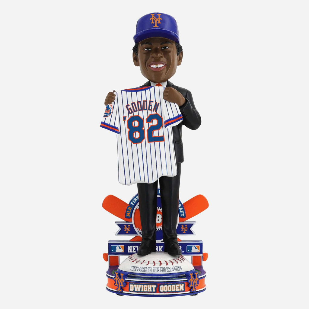 Dwight Gooden New York Mets 1982 MLB Draft Pick Bobblehead FOCO - FOCO.com