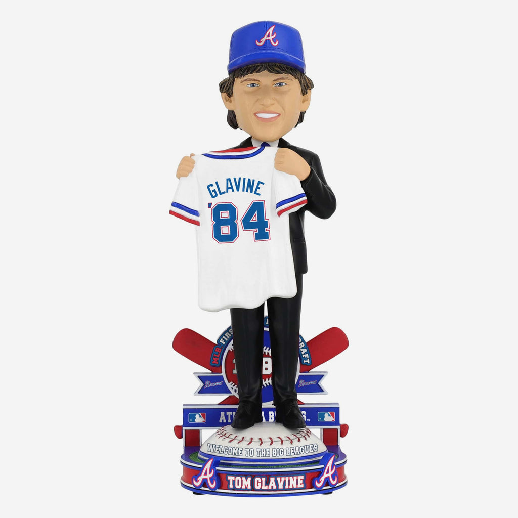 Tom Glavine Atlanta Braves 1984 MLB Draft Pick Bobblehead FOCO - FOCO.com