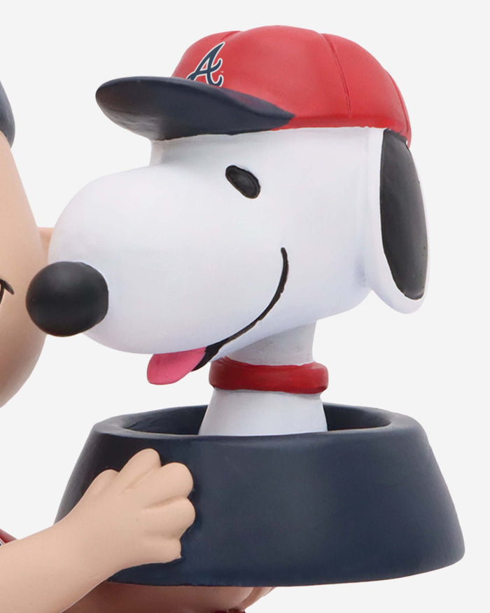 Atlanta Braves Charlie Brown & Snoopy Peanuts Dual Mini Bighead Bobblehead FOCO - FOCO.com
