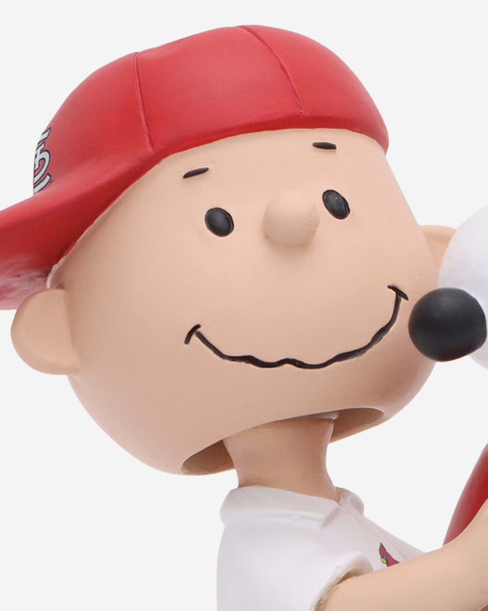 St Louis Cardinals Charlie Brown & Snoopy Peanuts Dual Mini Bighead Bobblehead FOCO - FOCO.com