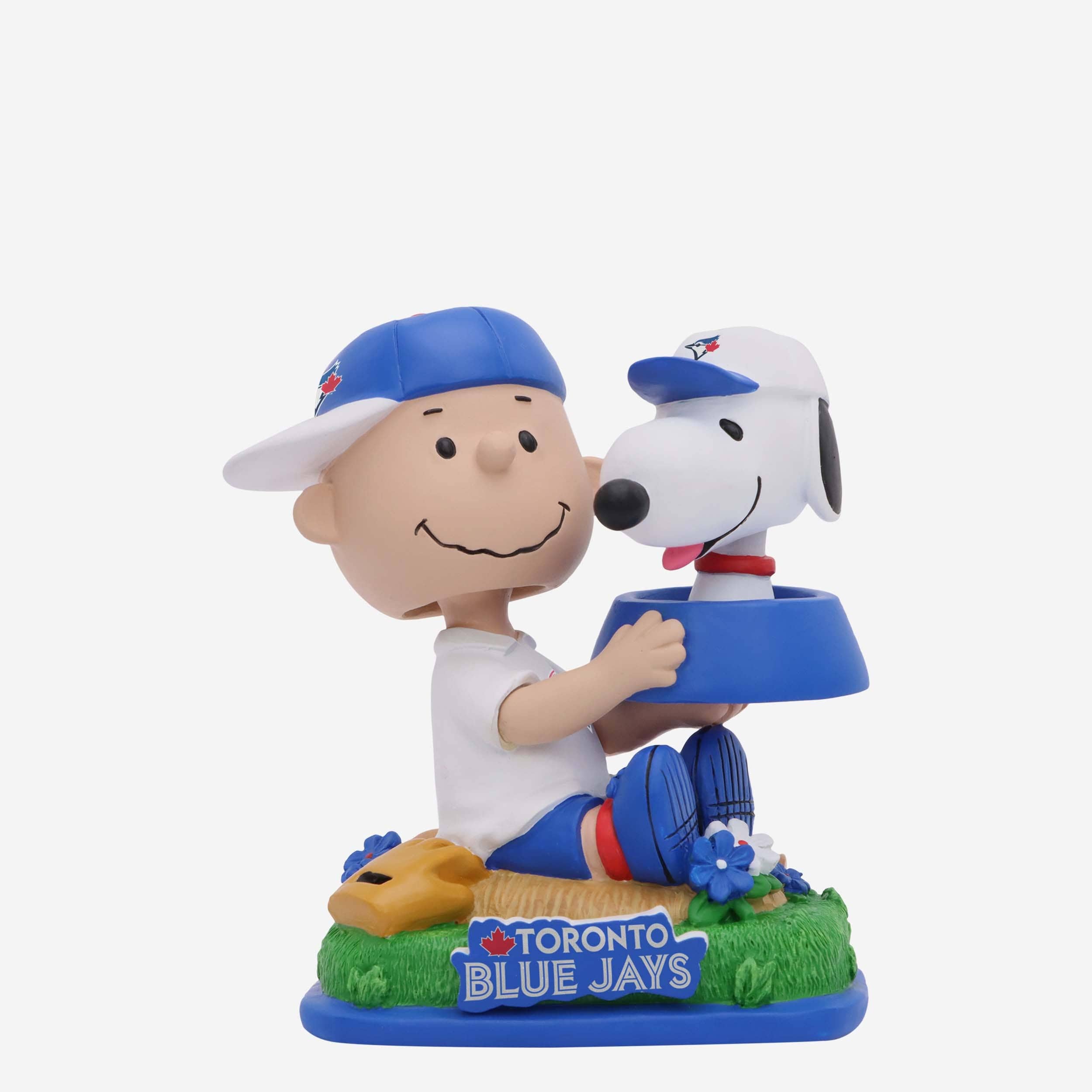 Toronto Blue Jays Charlie Brown & Snoopy Peanuts Dual Mini Bighead