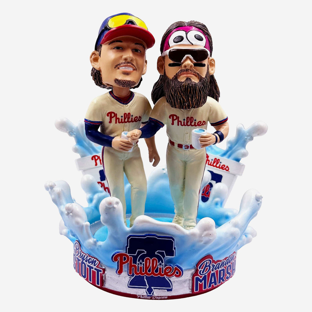 Bryson Stott & Brandon Marsh Philadelphia Phillies Daycare Dual Bobblehead FOCO - FOCO.com