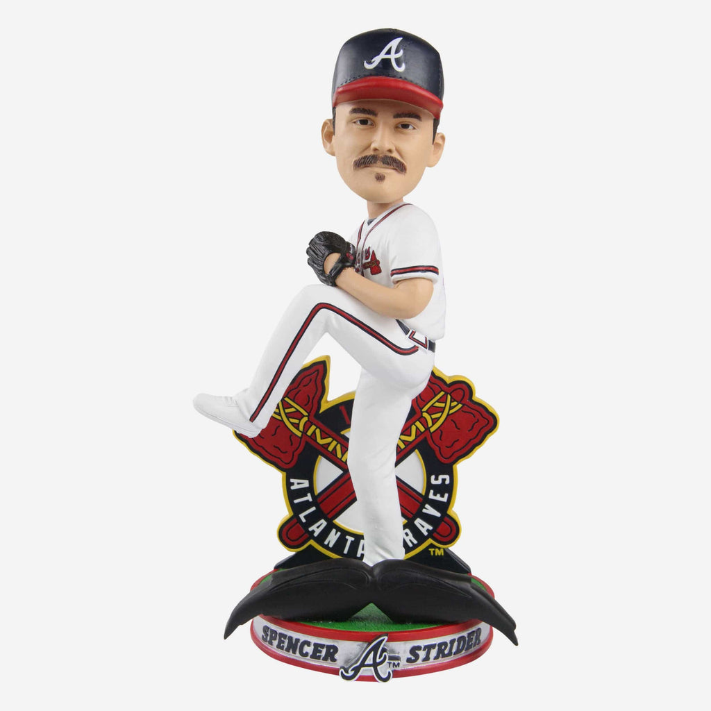 Strider Mustache Spencer Strider Atlanta Braves Mustache Bobblehead FOCO