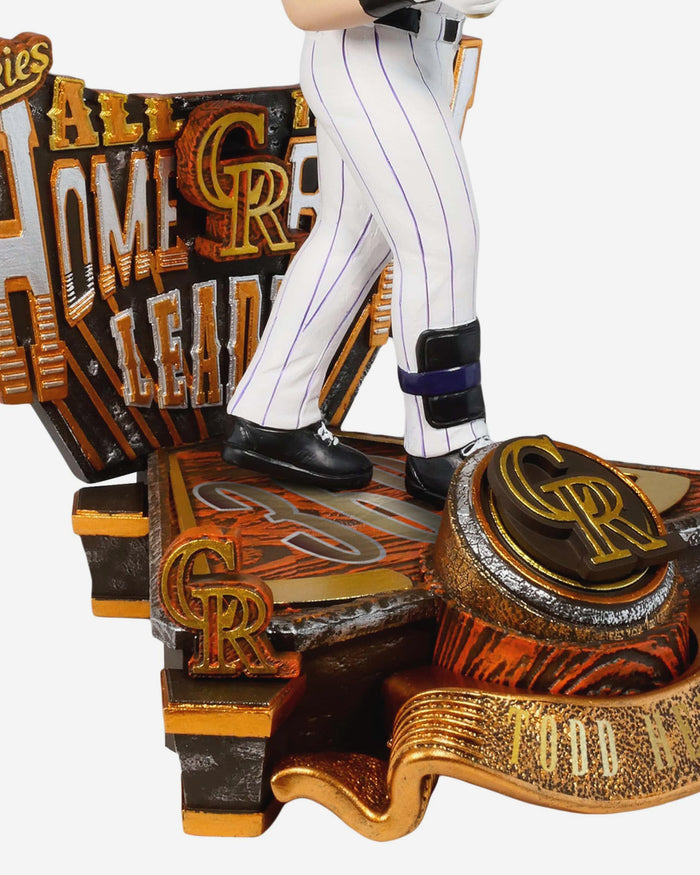 Todd Helton Colorado Rockies All-Time Franchise Home Run Leader Commemorative Bobblehead FOCO - FOCO.com