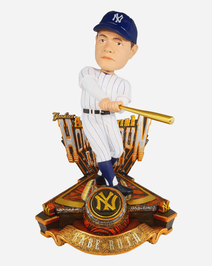 Babe Ruth New York Yankees Franchise All-Time Home Run King Bobblehead FOCO - FOCO.com