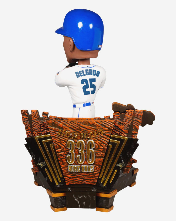 Carlos Delgado Toronto Blue Jays All-Time Franchise Home Run King Bobblehead FOCO - FOCO.com