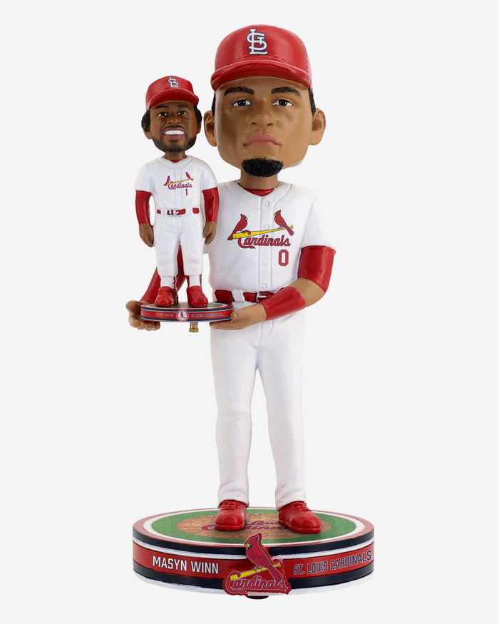 Masyn Winn & Ozzie Smith St Louis Cardinals Bobble Dubblz Friendz Bobblehead FOCO - FOCO.com