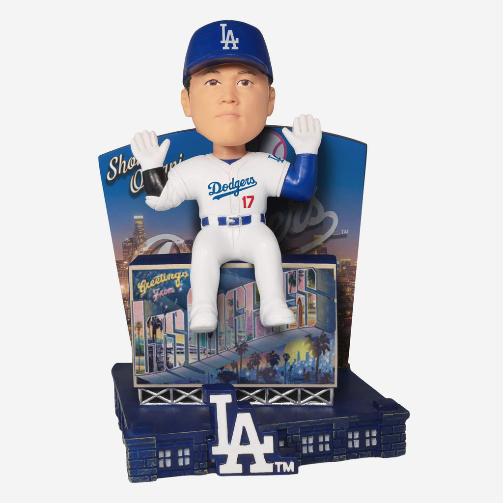 Shohei Ohtani Los Angeles Dodgers Greetings From Bobblehead FOCO - FOCO.com