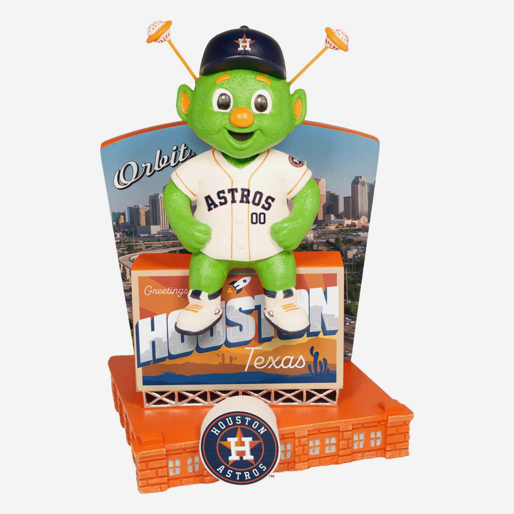Orbit Houston Astros Greetings From Mascot Bobblehead FOCO - FOCO.com