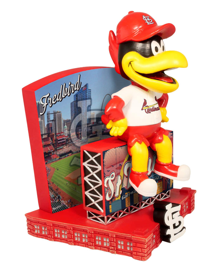 Fredbird St Louis Cardinals Greetings From Mascot Bobblehead