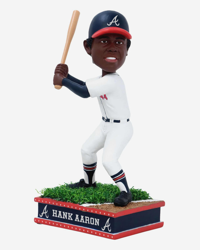Hank Aaron Atlanta Braves Field Star Bobblehead FOCO - FOCO.com