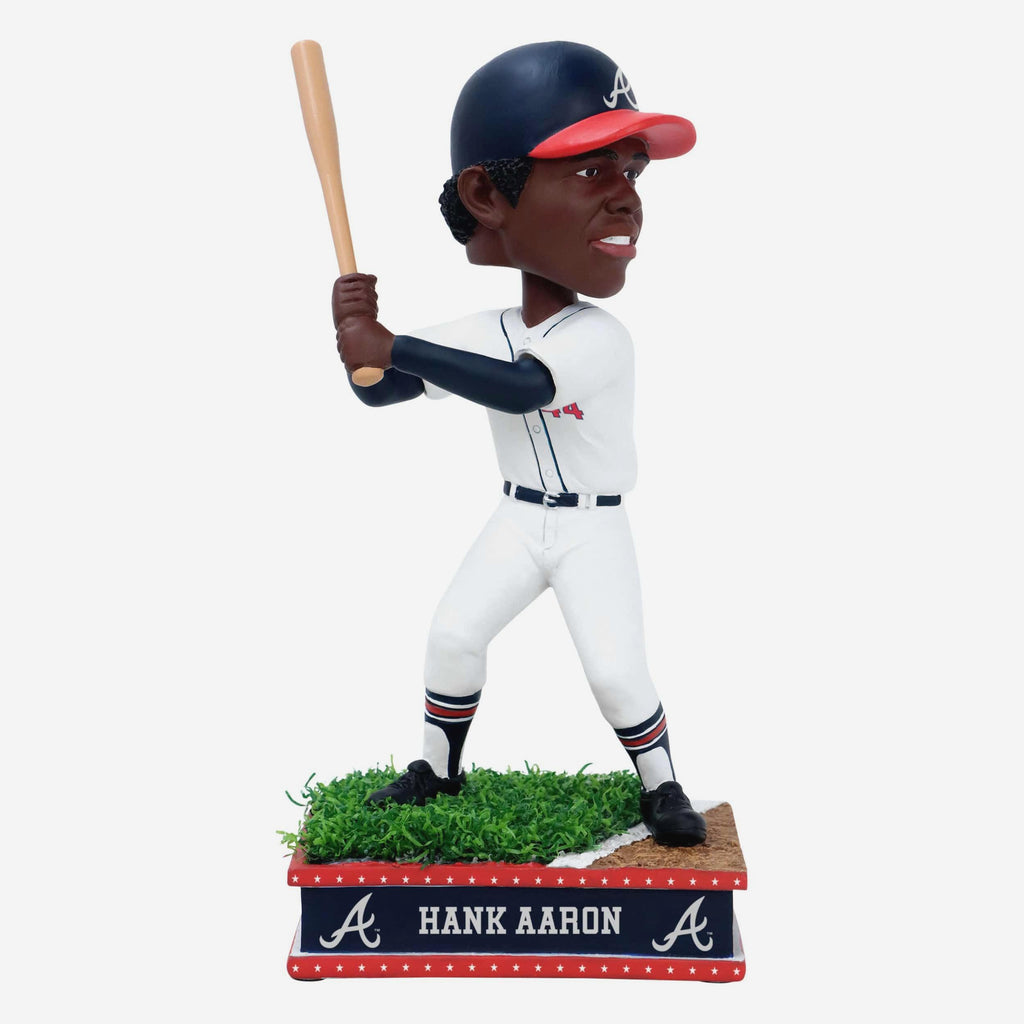 Hank Aaron Atlanta Braves Field Star Bobblehead FOCO - FOCO.com