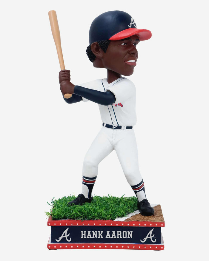 Hank Aaron Atlanta Braves Field Star Bobblehead FOCO - FOCO.com