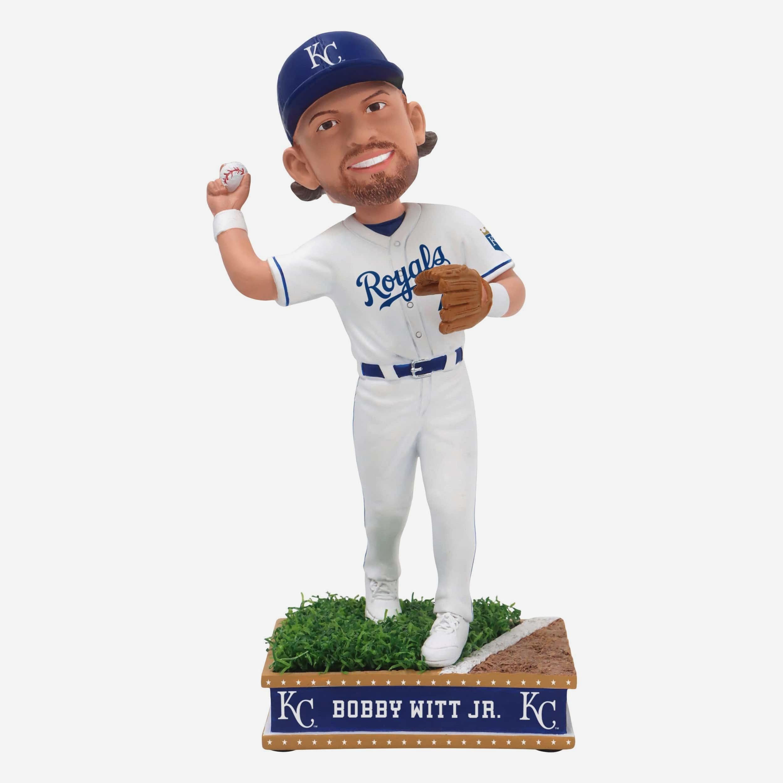 ボビー ウィット jr ジュニア ボブルヘッド BOBBY WITT jAZ0 Bobby Witt Jr Kansas City Royals Field Star Bobblehead FOCO