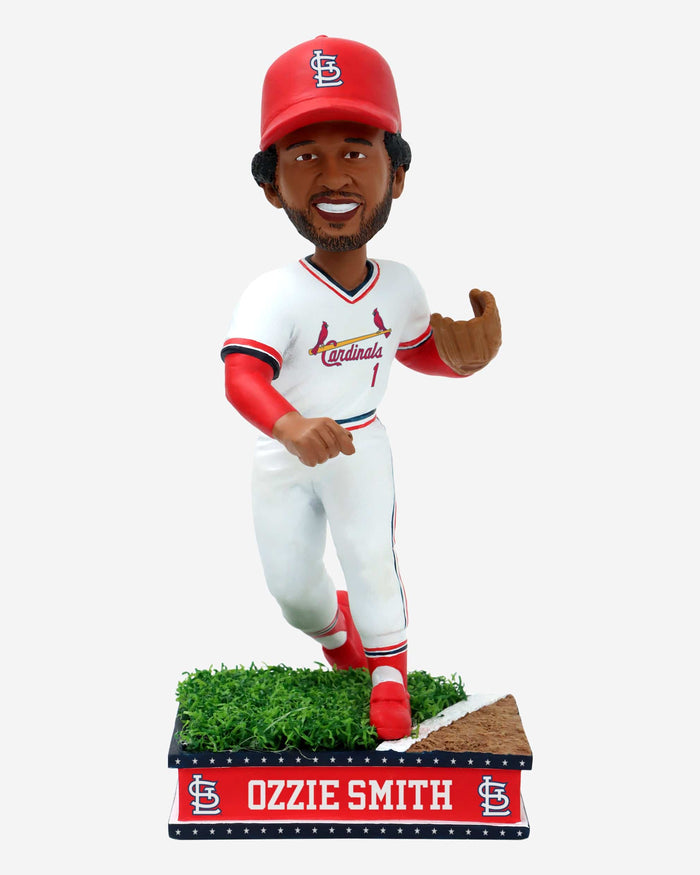 Ozzie Smith St Louis Cardinals Field Star Bobblehead FOCO - FOCO.com