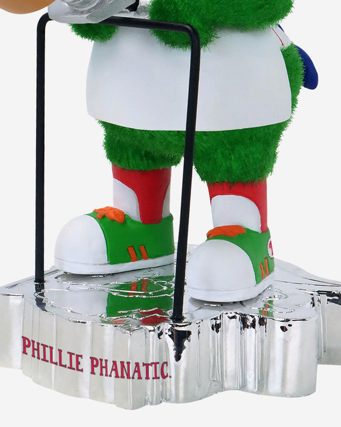 Phillie Phanatic Philadelphia Phillies Hot Dog Cannon Fuzzy Fur Mascot Bobblehead FOCO - FOCO.com