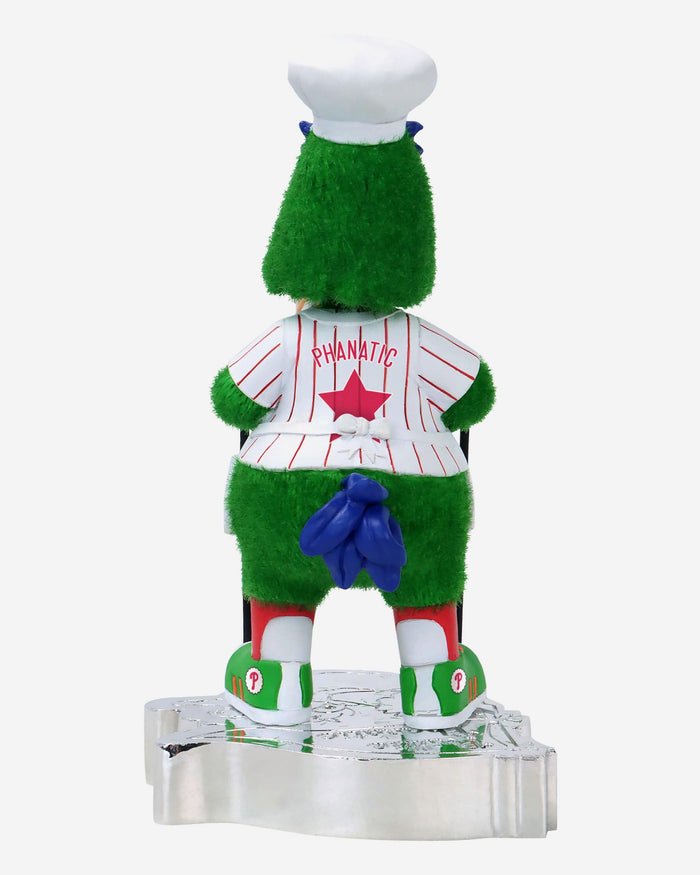 Phillie Phanatic Philadelphia Phillies Hot Dog Cannon Fuzzy Fur Mascot Bobblehead FOCO - FOCO.com