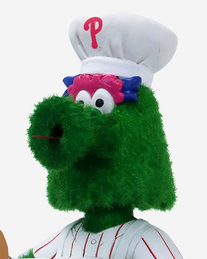 Phillie Phanatic Philadelphia Phillies Hot Dog Cannon Fuzzy Fur Mascot Bobblehead FOCO - FOCO.com