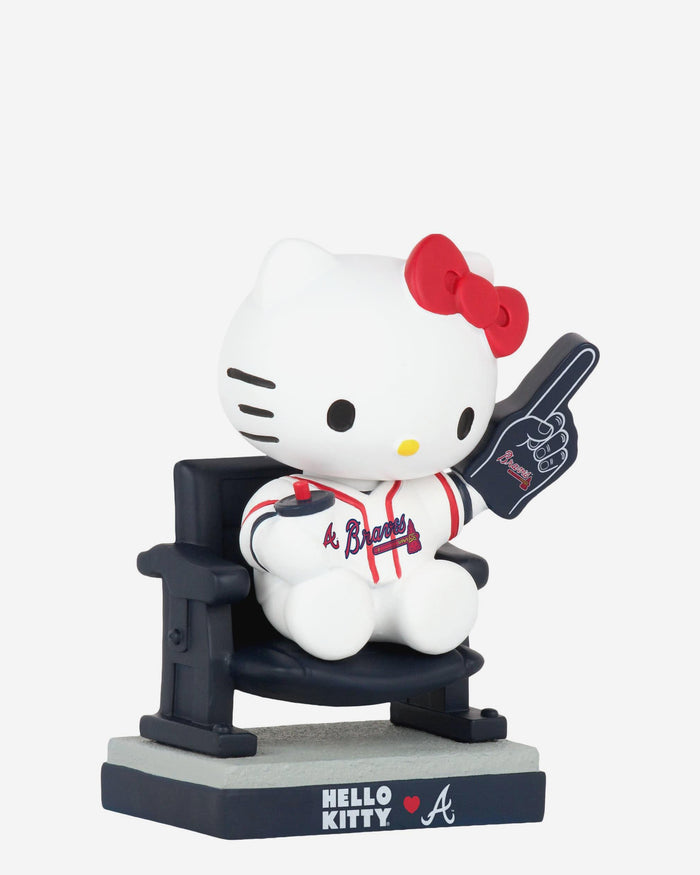 Hello Kitty® Atlanta Braves At The Ball Game Mini Bobblehead FOCO - FOCO.com