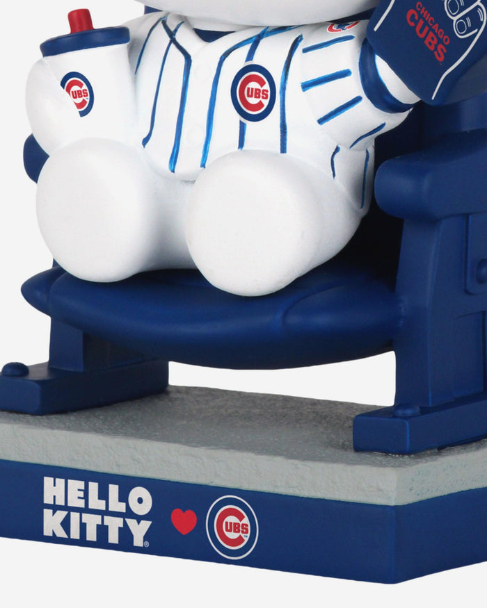 Hello Kitty® Chicago Cubs At The Ball Game Mini Bobblehead FOCO - FOCO.com