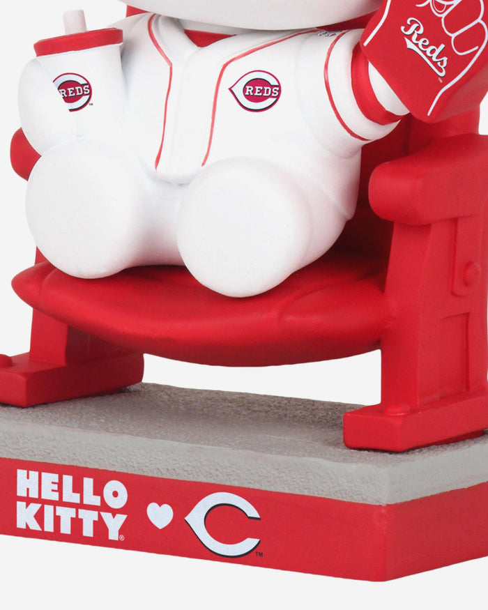 Hello Kitty® Cincinnati Reds At The Ball Game Mini Bobblehead FOCO - FOCO.com