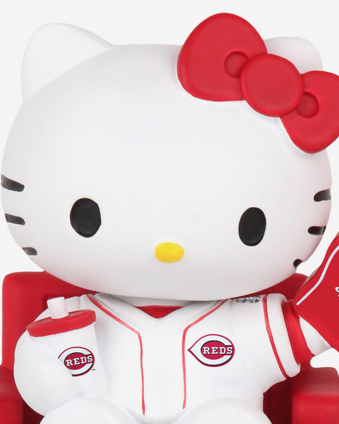 Hello Kitty® Cincinnati Reds At The Ball Game Mini Bobblehead FOCO - FOCO.com