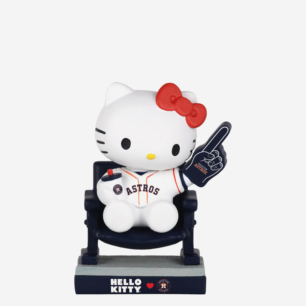 Hello Kitty® Houston Astros At The Ball Game Mini Bobblehead FOCO - FOCO.com