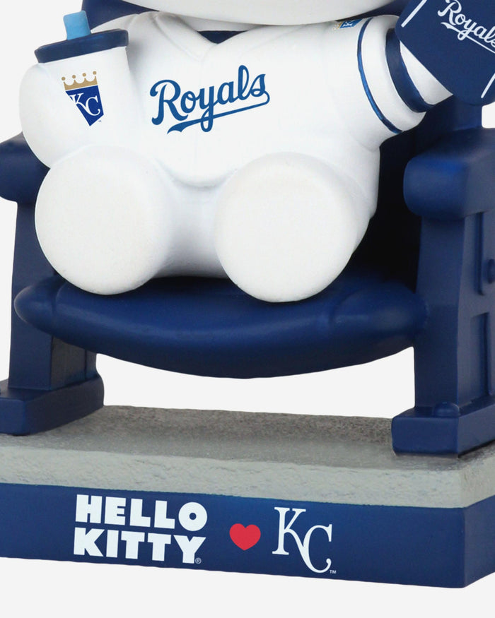 Hello Kitty® Kansas City Royals At The Ball Game Mini Bobblehead FOCO - FOCO.com