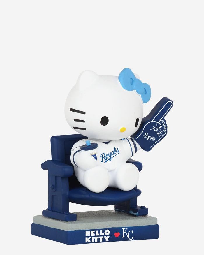 Hello Kitty® Kansas City Royals At The Ball Game Mini Bobblehead FOCO - FOCO.com
