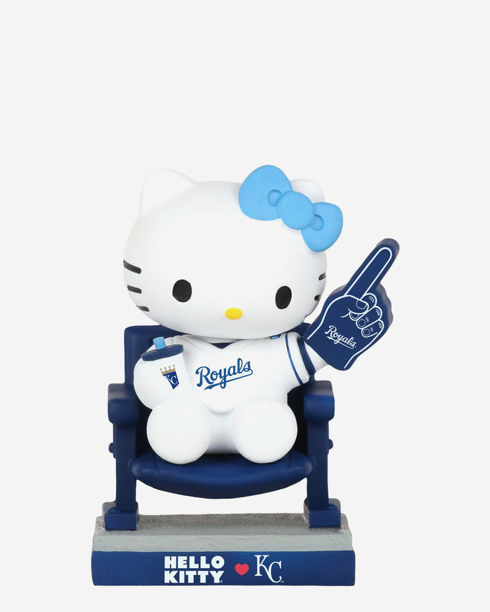 Hello Kitty® Kansas City Royals At The Ball Game Mini Bobblehead FOCO - FOCO.com